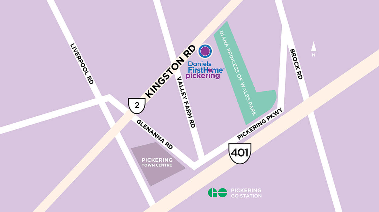 DANIELS FIRSTHOME PICKERING in Pickering